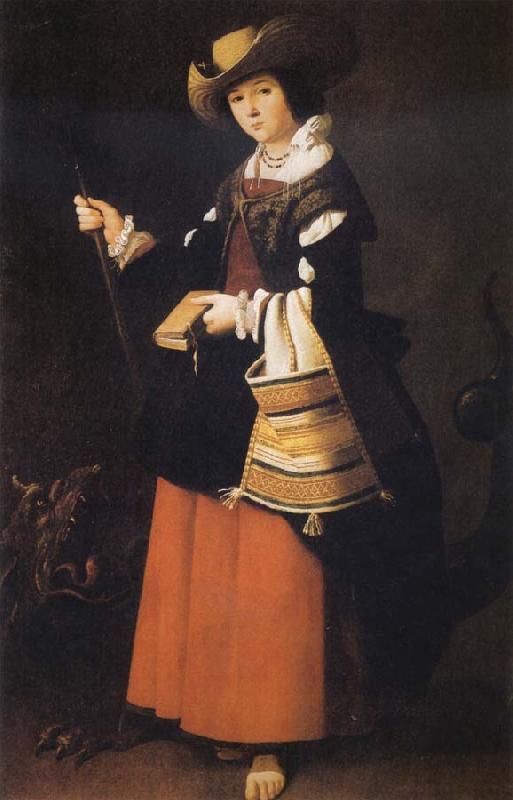 Francisco de Zurbaran St Margaret